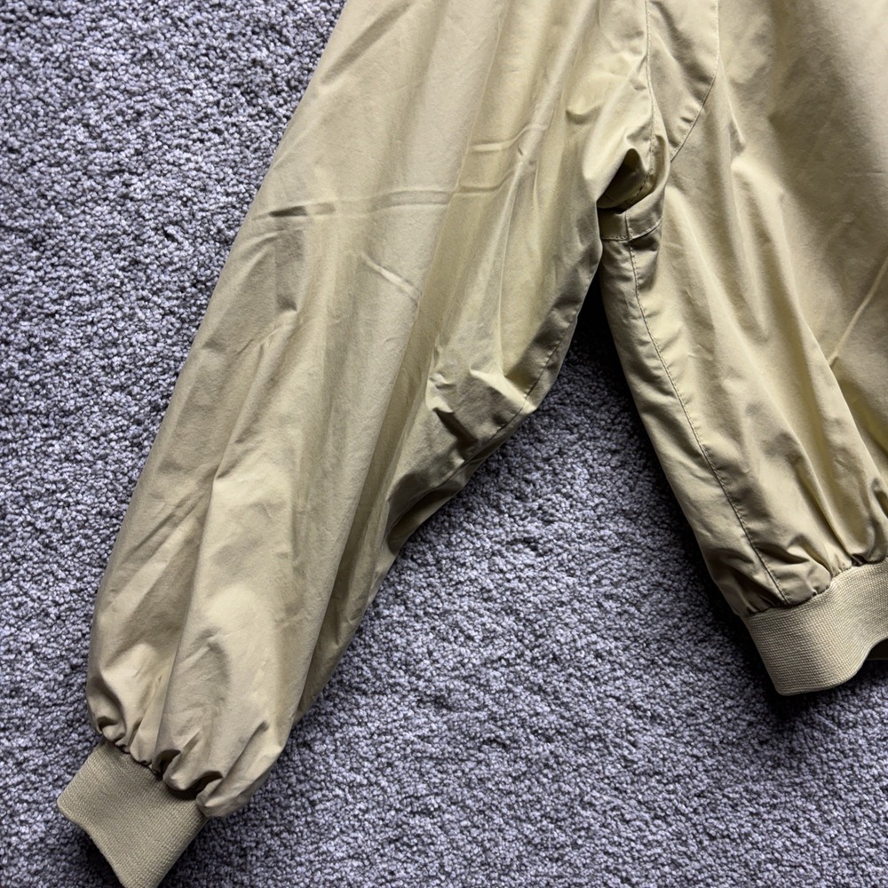 Vintage Members Only Jacket Adult 46L Yellow Full Zip Racer Bomber 80s Mens Read - Picture 10 of 12